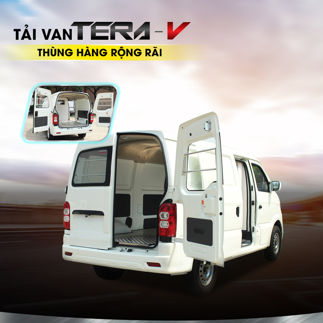 thùng hàng xe van tera v