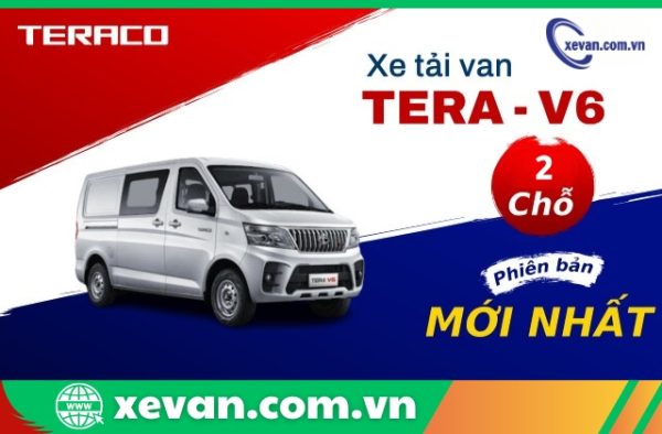 xe tai van tera v6 2 cho