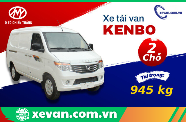 xe tai van kenbo 2 cho 945kg xe tai van kenbo 2 cho 945kg
