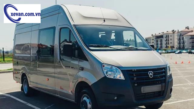 Tổng thể xe van Gaz 6 chỗ 900kg