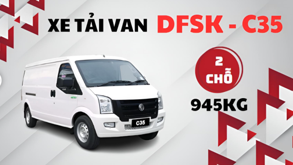 Xe tải van DFSK C35 2 chỗ