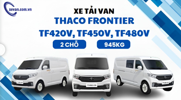 Xe Tải Van Thaco Frontier 2 Chỗ