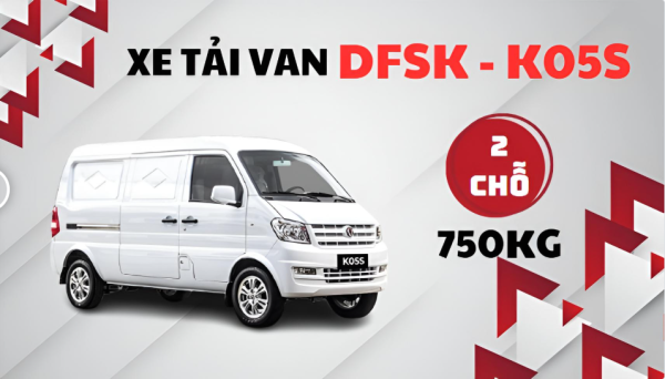 Xe tải van DFSK K05S 2 chỗ